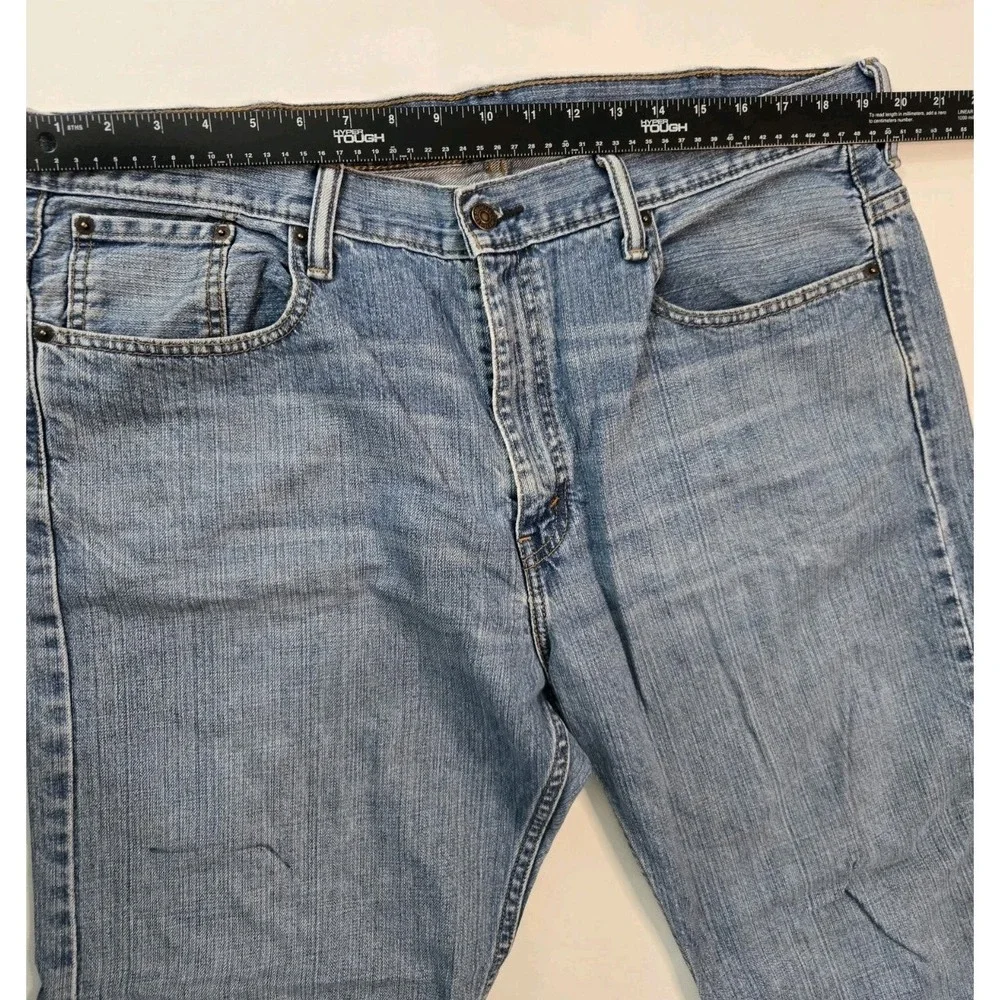 Levi's 569 Jeans Mens 38x30 Blue Dark Wash Denim ‎ Loose Straight Baggy Skater